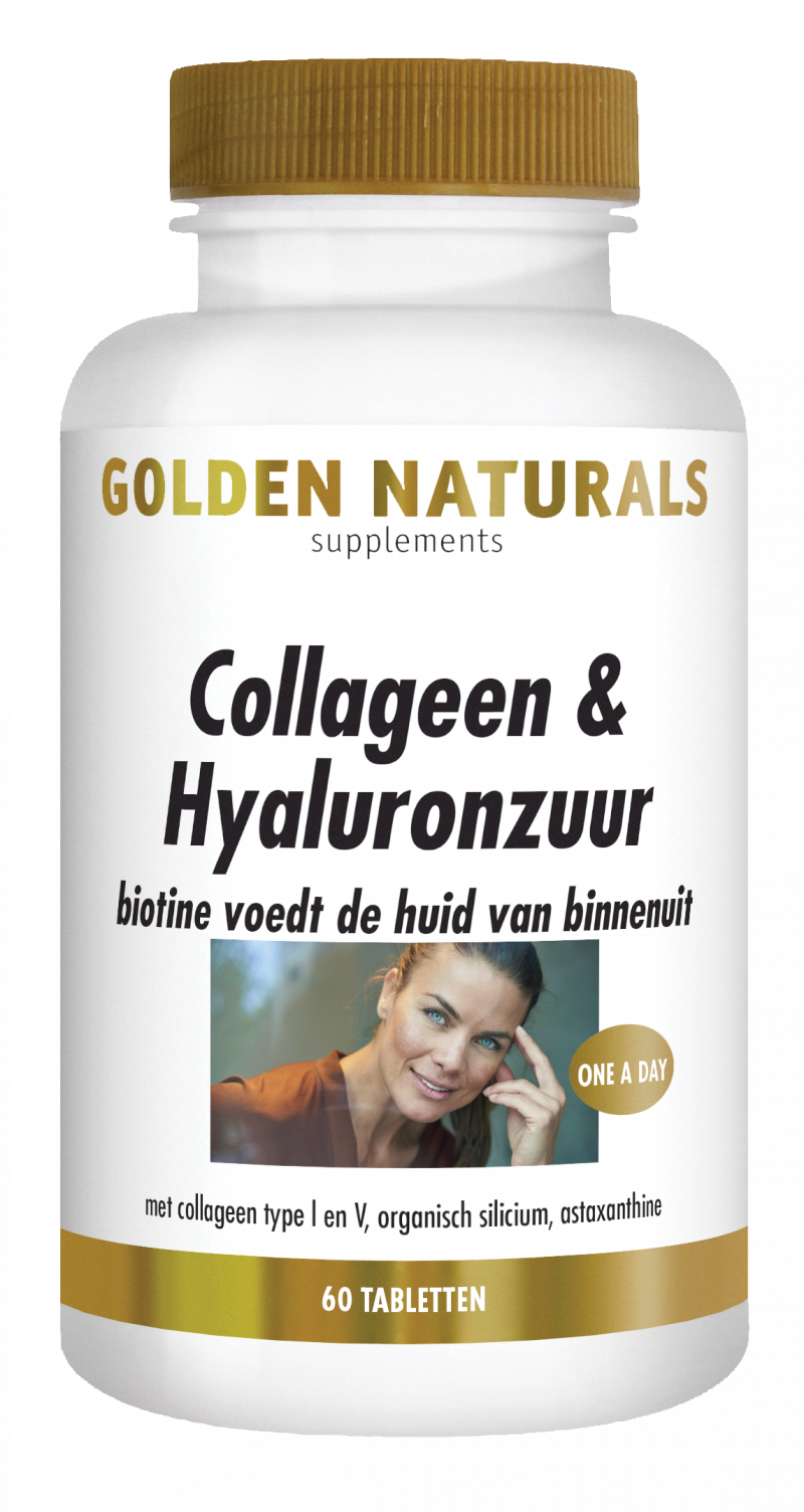 golden naturals collageen & hyaluronzuur Vital24