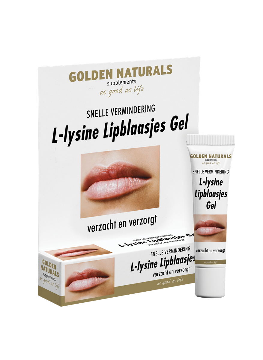 lysine lipblaasjes gel golden naturals vita24