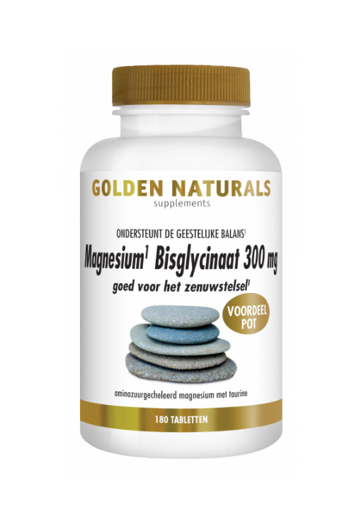magnesium bisglycinaat 180 golden naturals vita24