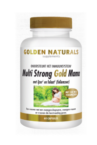 multi strong gold mama 60 golden naturals vita24