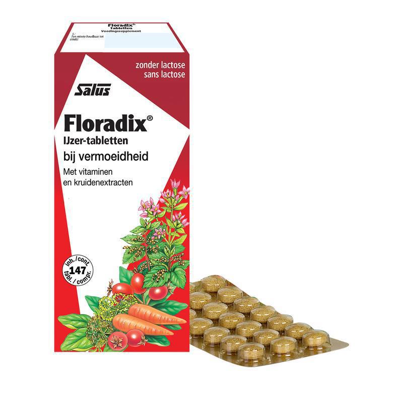 Floradix ijzer tabletten 147 Vita24